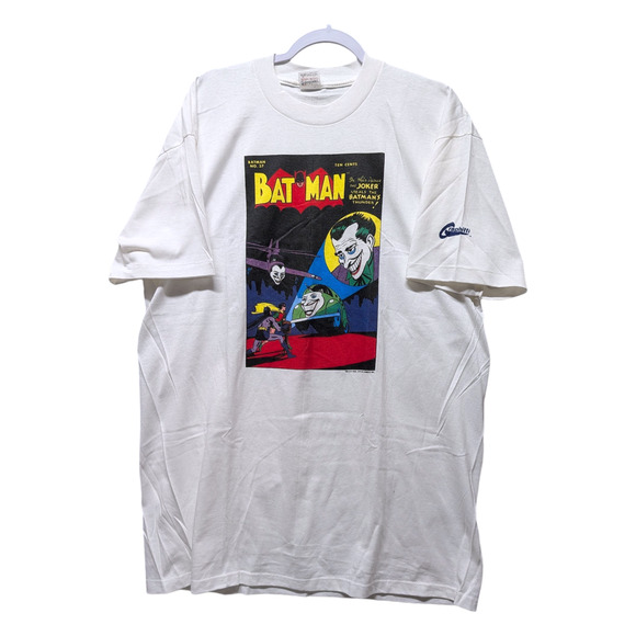 80s Batman and Joker Comicbook T shirt - Picture 1 of 6